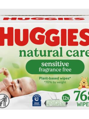 Huggies Natural Care Sensitive Baby Wipes, 768 ct (Unscented)