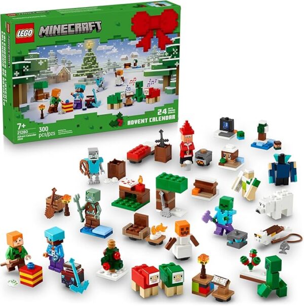 LEGO Minecraft Advent Calendar 2025 – Holiday Countdown Set